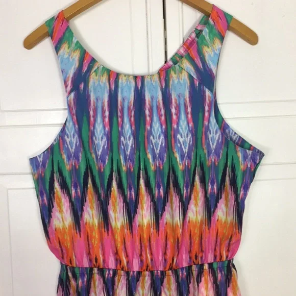 ATHLETA Ikat Martinique Multicolor Dress - Picture 6 of 13